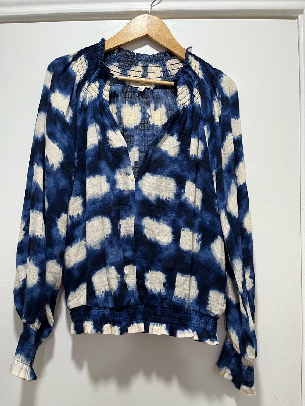 Women’s Porridge Tie Dye Blouse Small